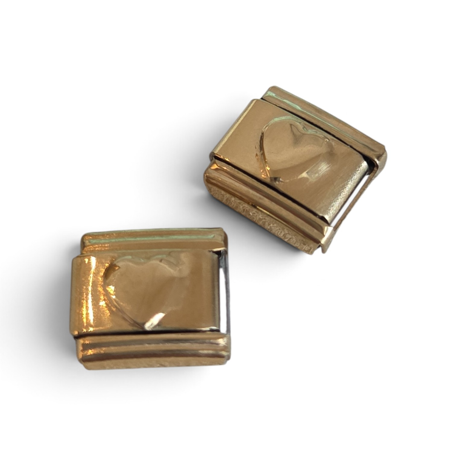 Italian Charm Hartje - Goud