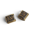 Italian Charm Luipaard - Goud