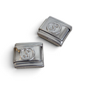 Italian Charm Yin Yang - Zilver
