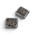 Italian Charm Luipaard - Zilver