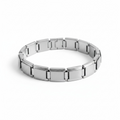 Basis armband stainless steel zilver 17 schakels