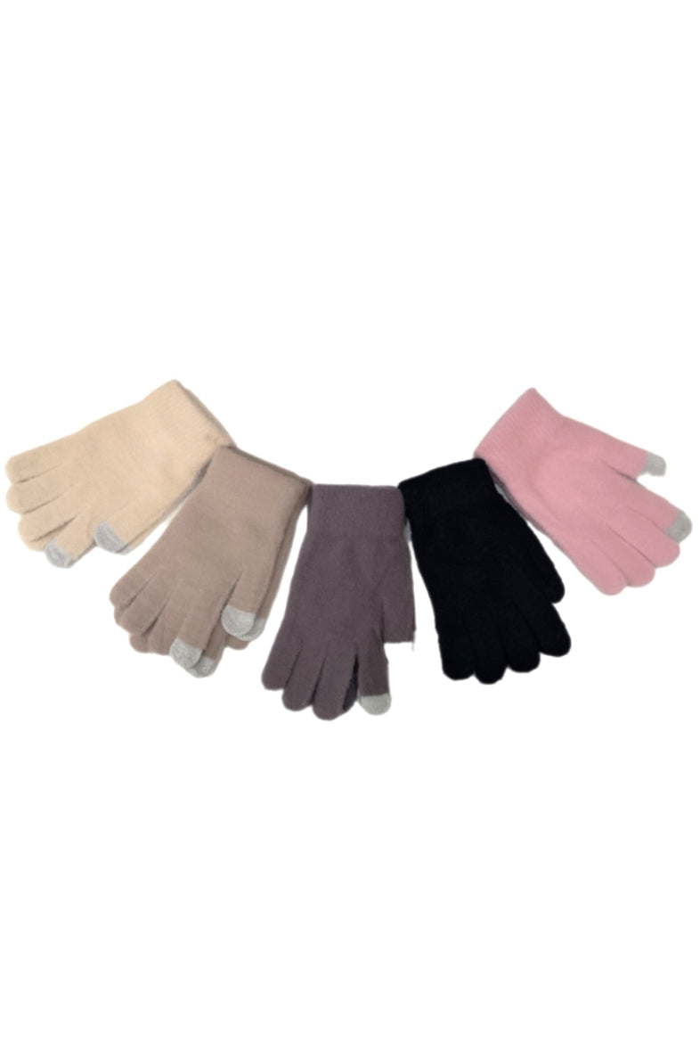 Dames Touchscreen Handschoenen One Size Polyester Zacht Wasbaar