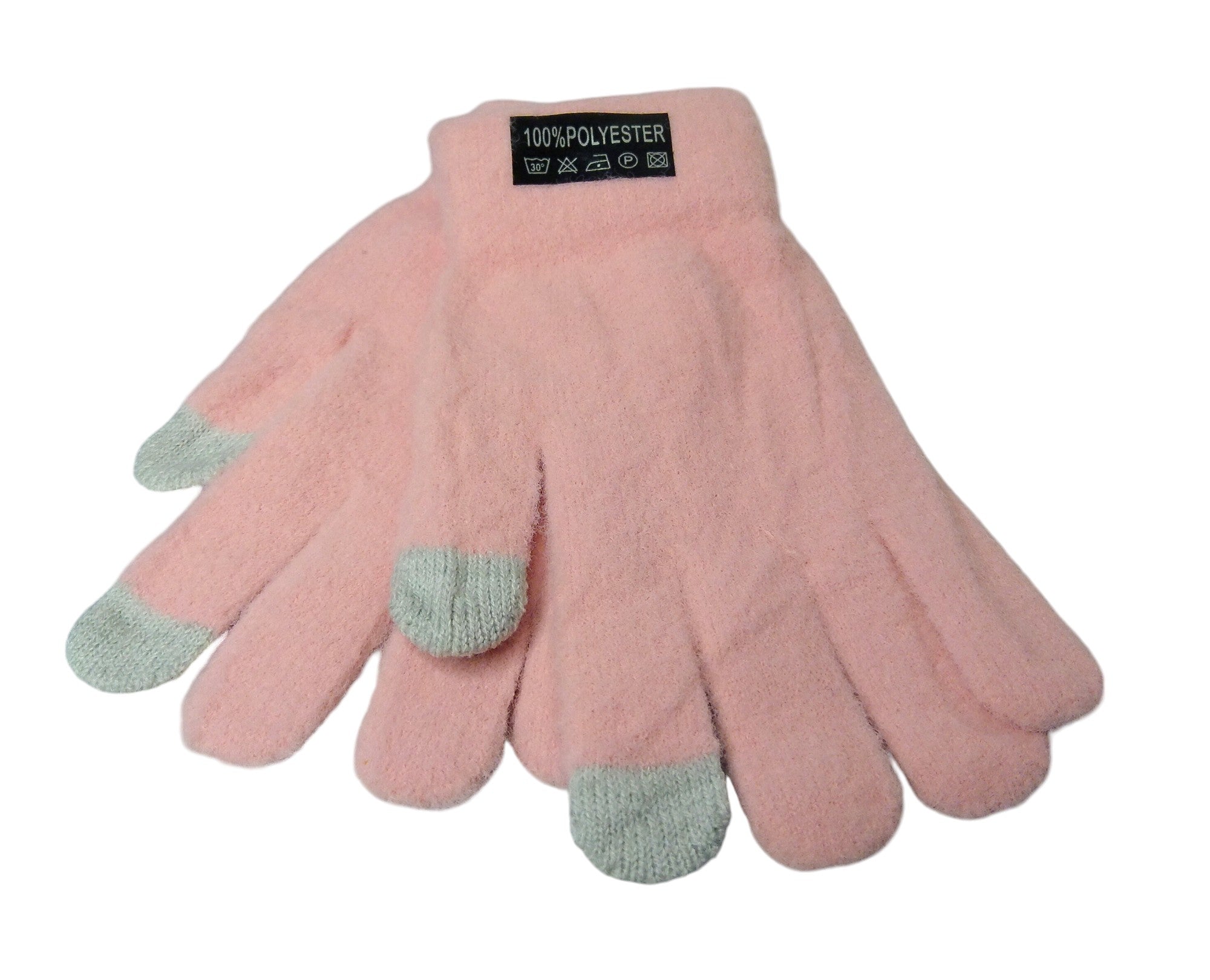 Dames Touchscreen Handschoenen One Size Polyester Zacht Wasbaar