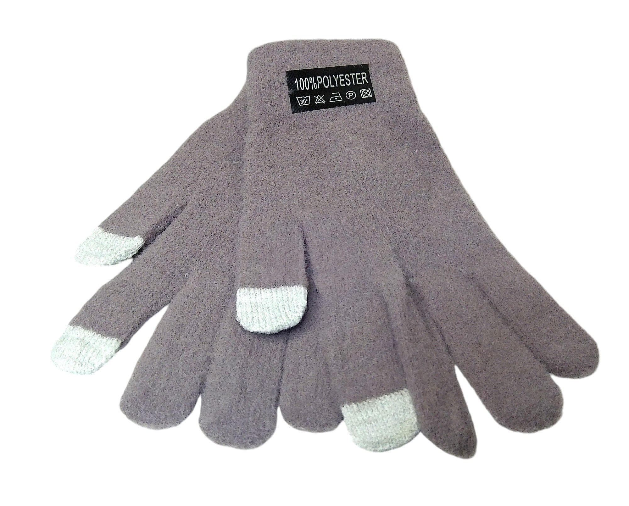 Dames Touchscreen Handschoenen One Size Polyester Zacht Wasbaar